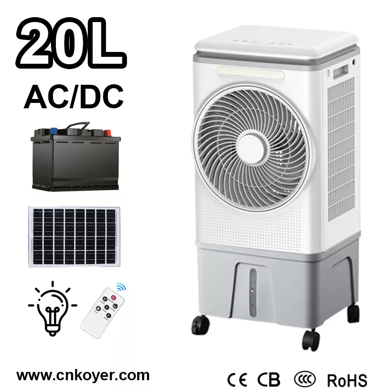 In che modo un ventilatore evaporativo portatile migliora l'efficienza del raffreddamento interno?